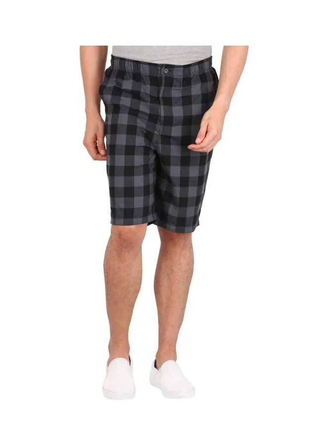 جوكي Jockey US88 Men Super Combed Mercerized Cotton Woven Fabric Regular Fit Printed Bermuda with Side Pockets