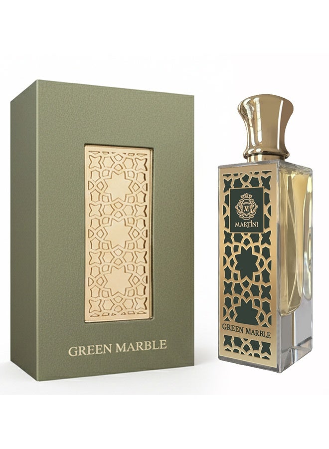 MARTINI عطر مارتيني غرين ماربل أو دو بارفان الفاخر الشرقي المنعش للجنسين 75 مل - Image 1