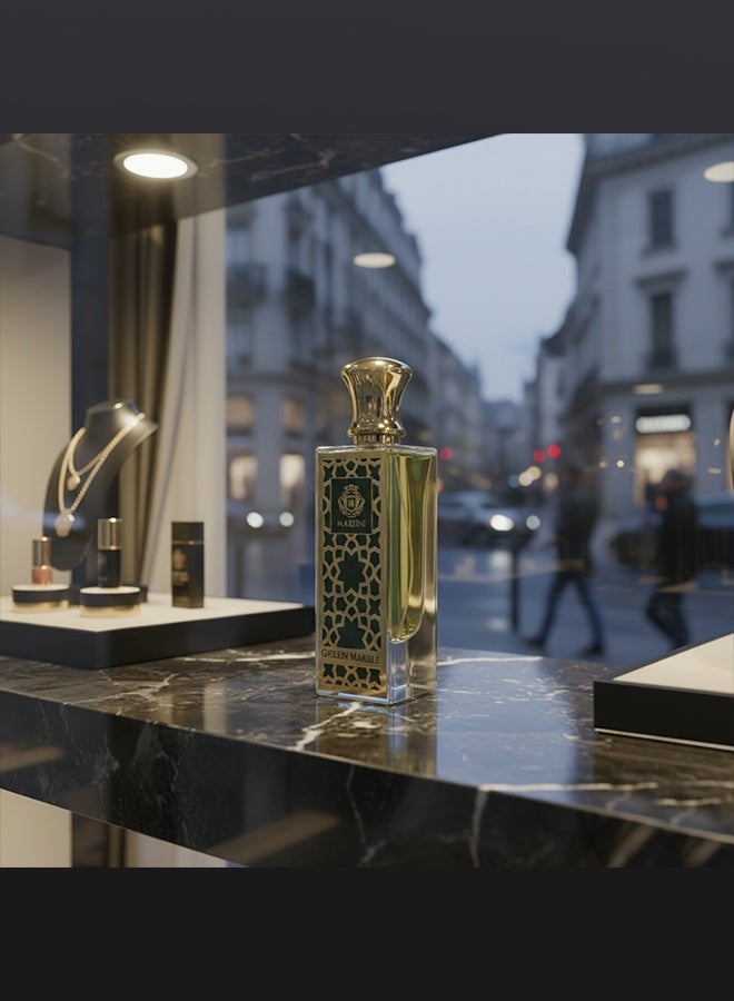 MARTINI عطر مارتيني غرين ماربل أو دو بارفان الفاخر الشرقي المنعش للجنسين 75 مل - Image 4