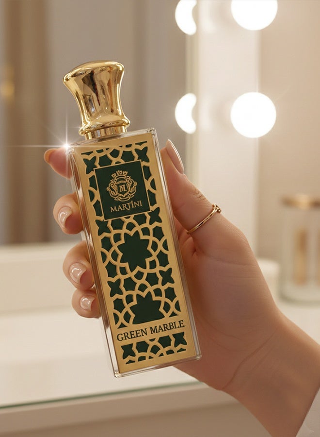 MARTINI عطر مارتيني غرين ماربل أو دو بارفان الفاخر الشرقي المنعش للجنسين 75 مل - Image 3