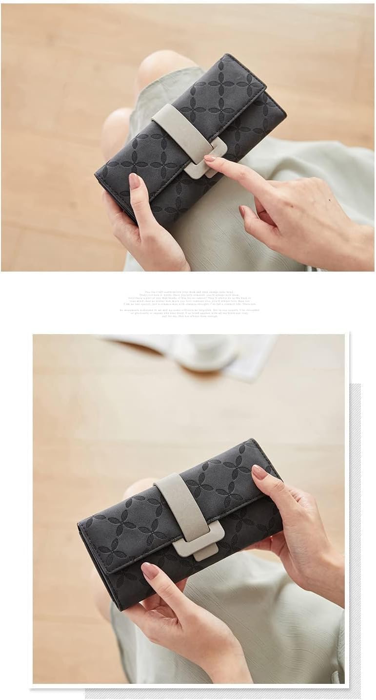 Aputue Vegan Wristlet Wallet for Women - RFID Blocking, Multi Card Slots, Zipper Pocket, Slim Durable Design - Image 4