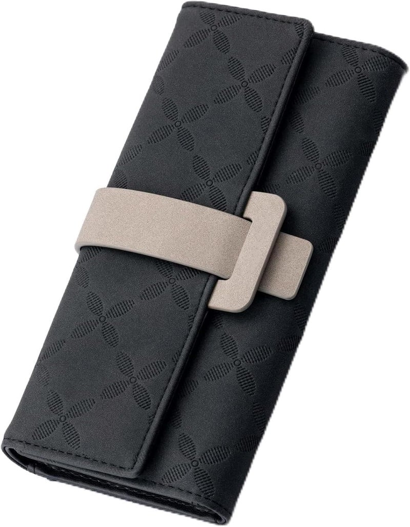 Aputue Vegan Wristlet Wallet for Women - RFID Blocking, Multi Card Slots, Zipper Pocket, Slim Durable Design - Image 1