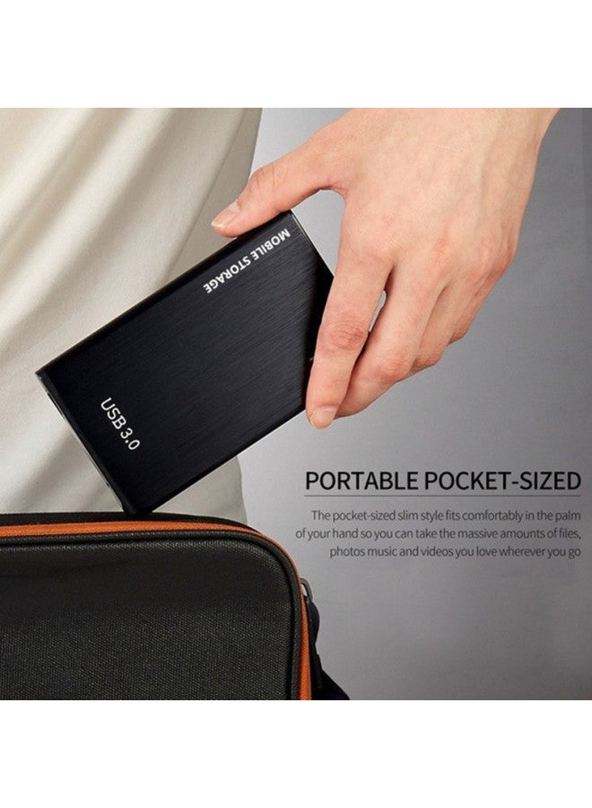 Direct Mobile Hard Disk 3T 6T Direct Supply Hard Disk Logo One-click Generation Solid State Disk-Capacity:2TB-Interface:Black  - Image 4