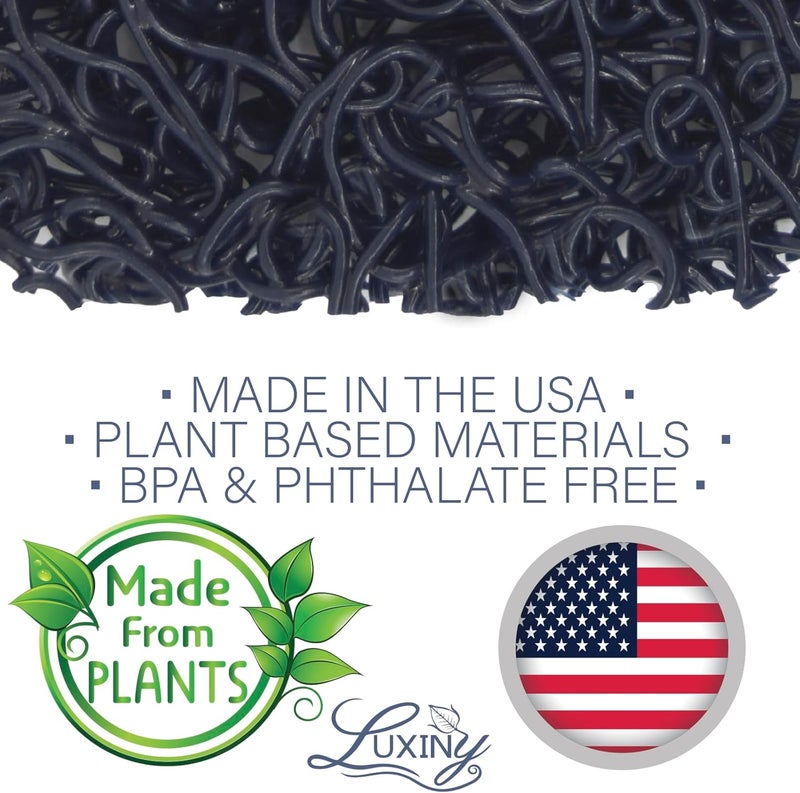 Luxiny Soap Saver for bar soap, American Made by , Lifts Soap in Soap Dishes & Shower Soap Holders -Handmade Soap Lasts Longer -Made from Plant Materials (Navy Blue) - Image 3