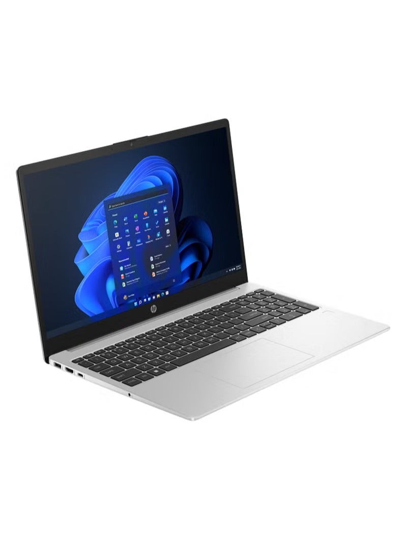 HP 250 G10 Laptop With 15.6-Inch Full HD(1920X1080) Display, Core i5 1334U Processor/16GB RAM DDR5/512GB SSD/Intel Iris Xe Graphics/Windows 11 PRO/ English/Arabic Silver English/Arabic Silver - Image 2
