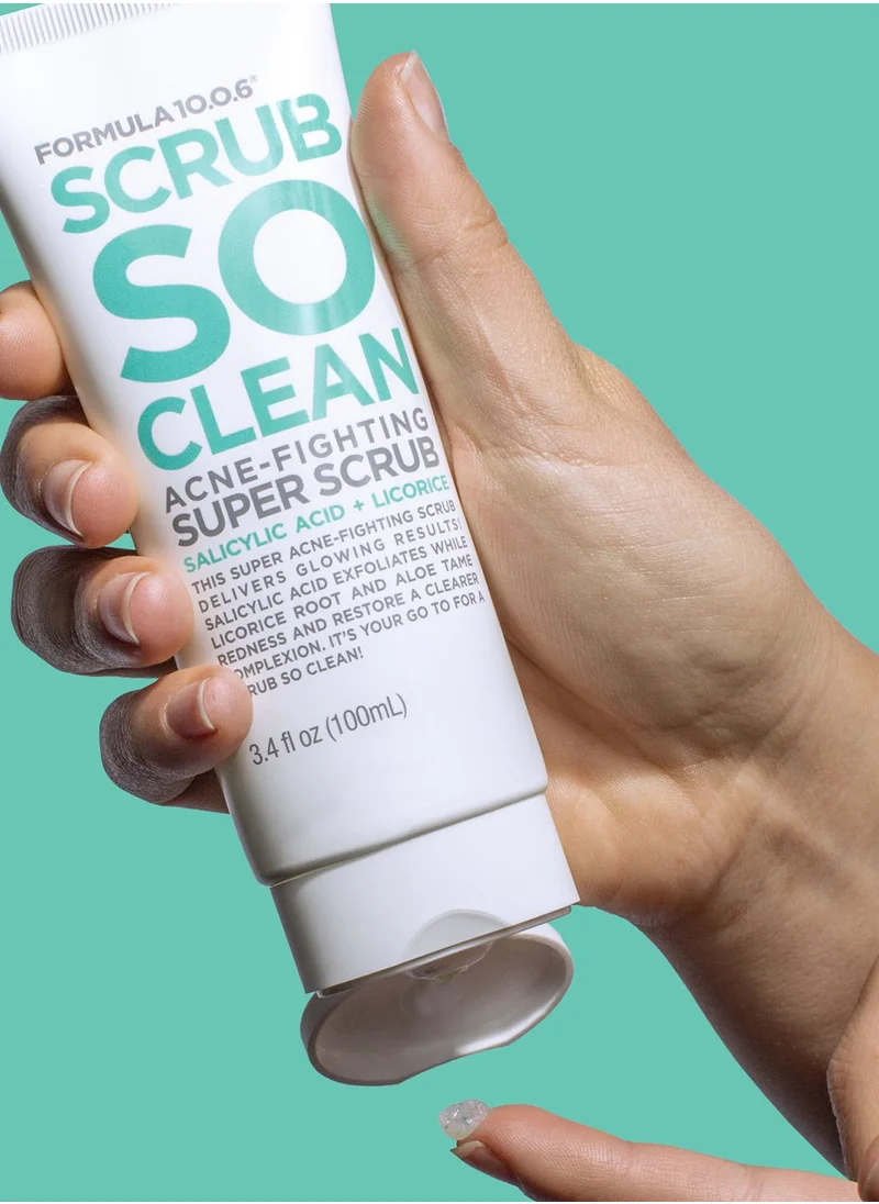 FORMULA 10.0.6 Scrub So Clean Face Scrub