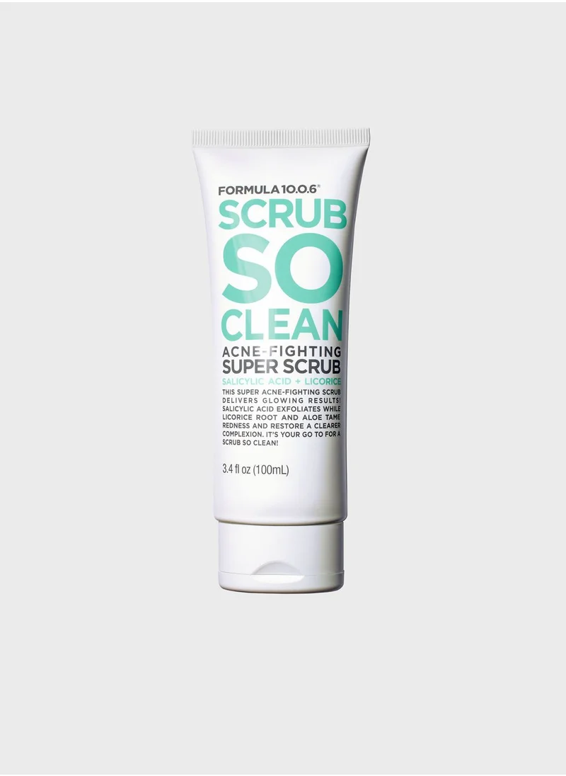 FORMULA 10.0.6 Scrub So Clean Face Scrub