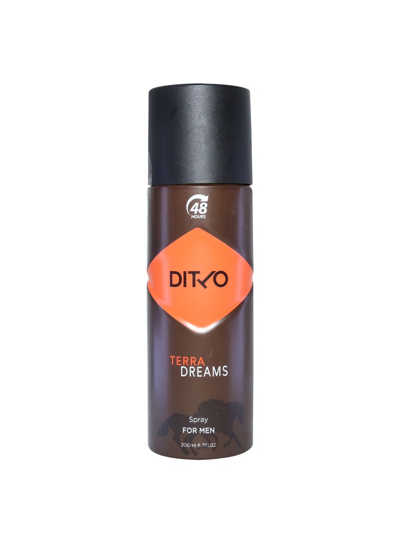 Terra Dreams Body Spray For Men 200ml