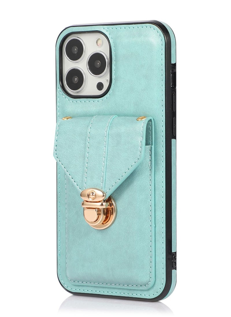 Suteni Back Cover Leather Card Slots Phone Case for iPhone  - Image 1