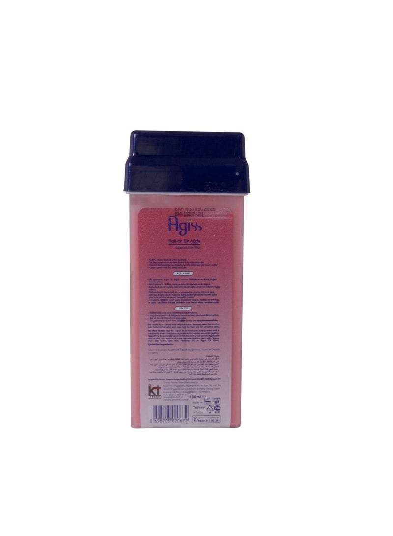 AGISS Liposoluble Hair Remover Wax - Cherry Blossom Scent, 100ml - Smooth, Effective Hair Removal for Sensitive Skin - Image 2