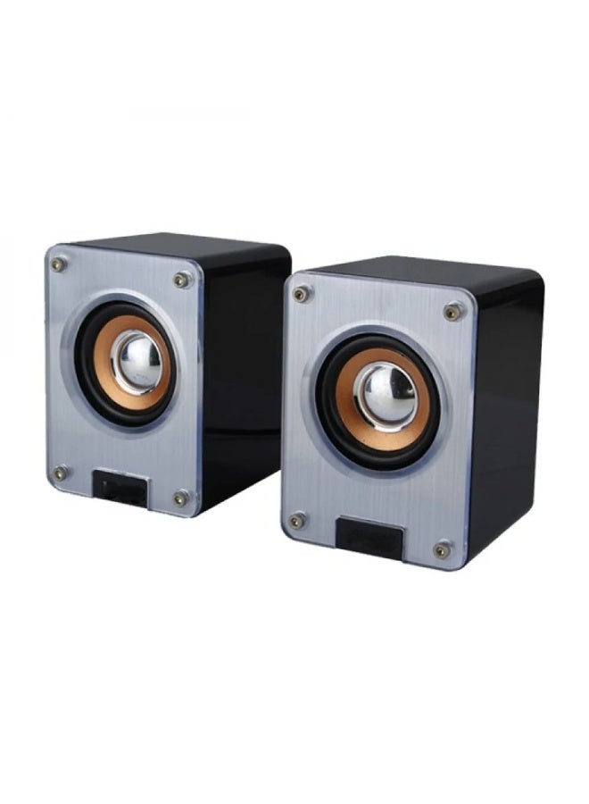Mini Computer Speakers for Office and Gaming – Clear Sound and Compact Design