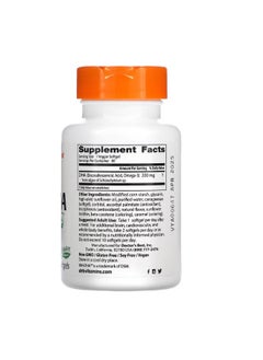 Doctor's Best Vegan DHA from Algae with Lifes DHA 200 mg 60 Veggie Softgels  - Image 2