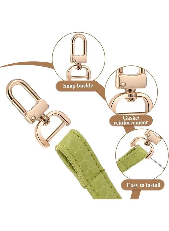 2pcs 20mm Gunmetal Snap Hook Clasps 360 Rotating Swivel Lock Adjustable Screw Hook - Image 3