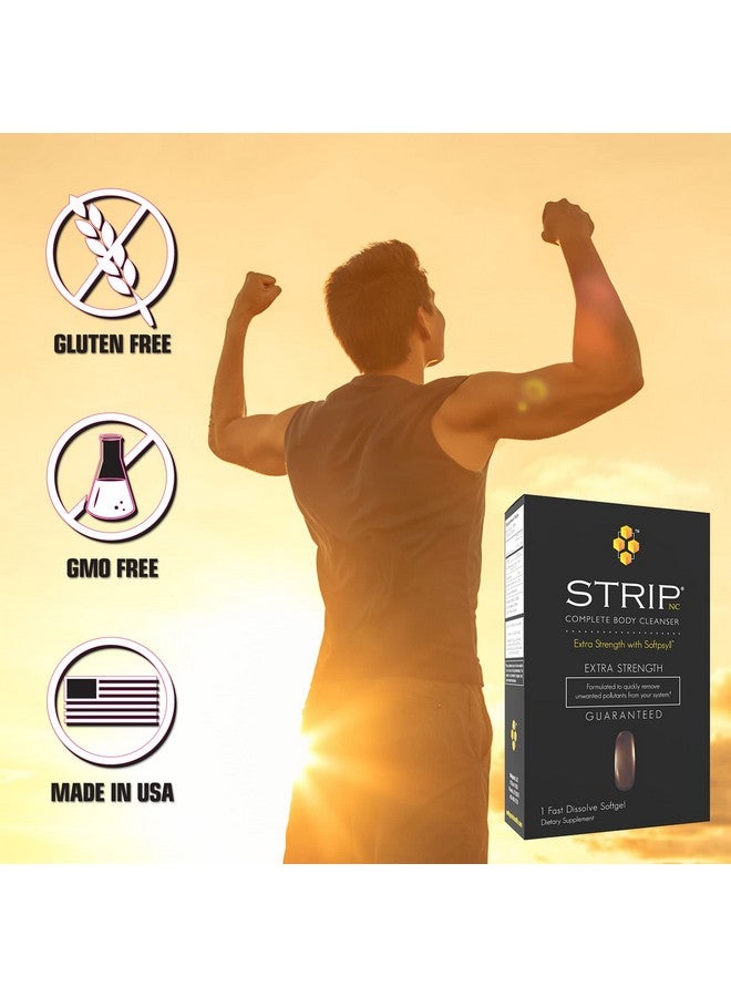 Wellgenix Strip NC Complete Body Cleanser, Premium Body Cleanse, Herbal Detox Cleanse to Flush Your System, One Hour Toxin Removal, 1 Fast Acting Softgel - Image 5