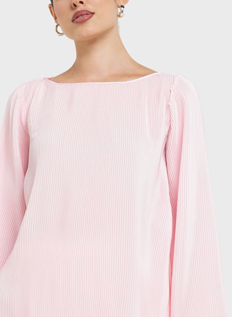 SINOIR SOFT PLEATED TOP