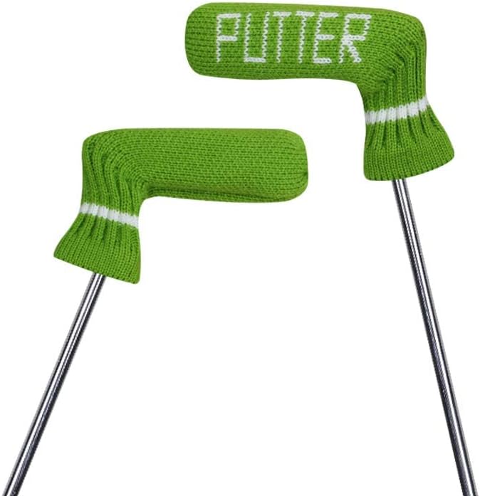 Scott Edward Blade Putter Cover Knitted, 1 Piece in Pack, Fits Golf Blade Putters Cute and Soft Double Sided Customization - Image 5