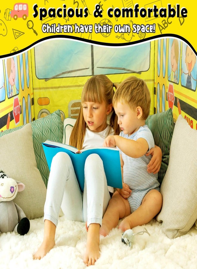 Britik Pop Up Playhouse Children's Tent Toy Foldable Children's Play House Tent Indoor Outdoor Garden Play Tent Gifts for 3-8 Years Children Baby Girl Boy Birthday Gift Ideas - Image 4