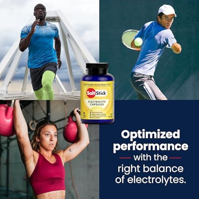 SaltStick Electrolyte Capsules with Vitamin D | Salt Pills with Electrolytes for Running, Endurance Sports Nutrition, Running Supplements | 100 Count Electrolyte Pills - Image 4
