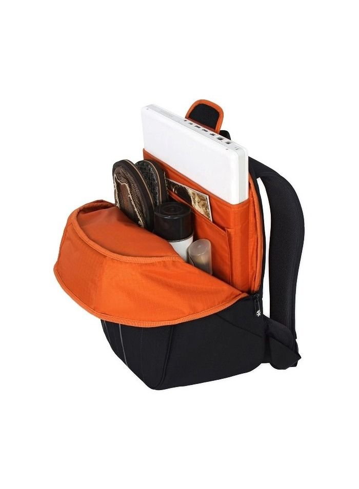 Crumpler BNS-001 Brown Noser Backpack Deep Black fits 15 inch Laptop - Image 4