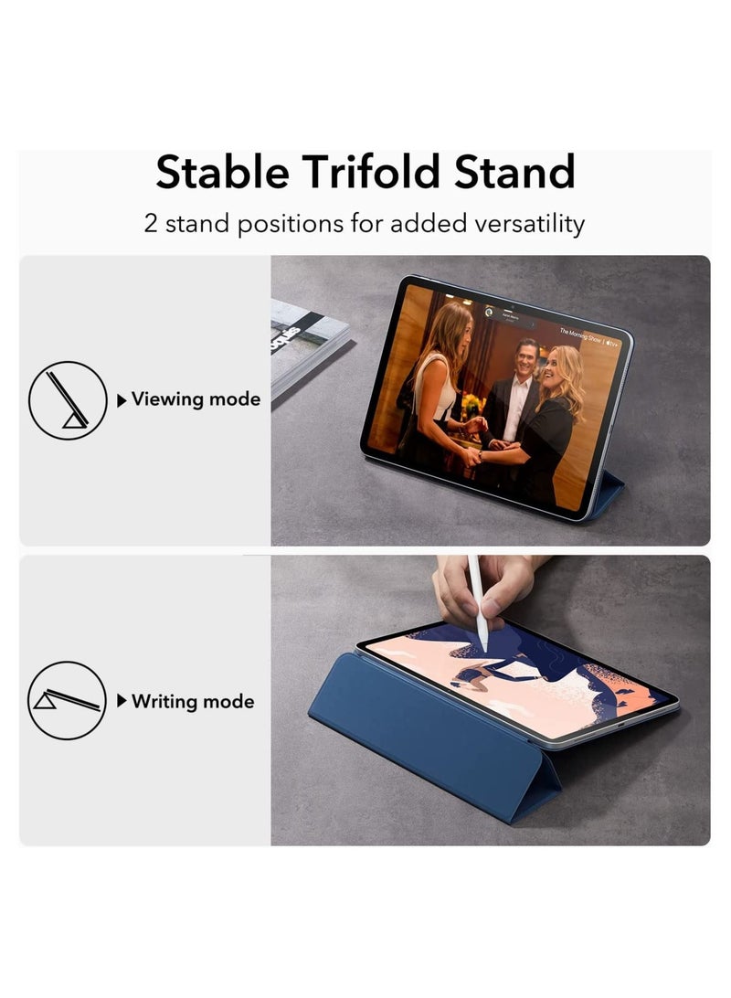 جراب مغناطيسي مرن متوافق مع iPad الجيل العاشر 10.9 بوصة 2022 / iPad الجيل الحادي عشر 11 بوصة 2025، ملحق مغناطيسي مريح مع حامل ثلاثي الطي ثنائي الاتجاه وحماية خفيفة الوزن وخاصية السكون/الاستيقاظ التلقائي وغطاء ناعم كالحرير - Image 2