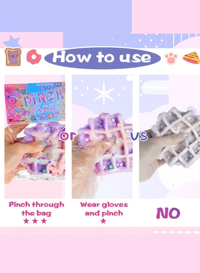 يمي 4 قطع من الألعاب اللينة، ألعاب جديدة لتخفيف الضغط، كرة ضغط على شكل مخلب قطة دونات، ألعاب حسية لطيفة من مادة PVC لتخفيف التوتر، أشياء جديدة على شكل حيوانات، أعياد ميلاد، حفلات تنكرية، تغليف هدايا، زينة - Image 3