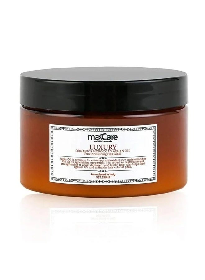 Maxcare Argan Oil Mask from Luxury Organics, 250 ml - Image 1