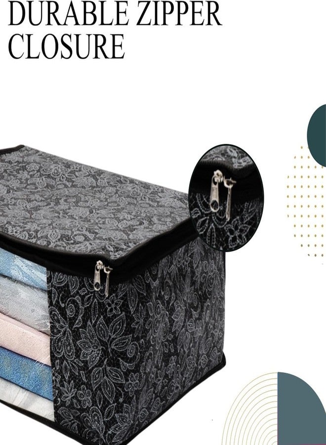 SHAPING FABRIC Garment Cover Non-Woven 90 GSM with Transparent Window & Double Metal Zipper - Pack of 10 | Dustproof Clothes Storage Bag for Sarees, Suits, Jackets, Shirts SBXLRL152493517524148525116 - Image 5