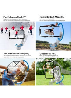 Generic 3-Axis Gimbal Stabilizer for Smartphone Foldable Handheld Phone Video Record Vlog Anti-Shake Stabilizer for iPhone Android  - Image 5