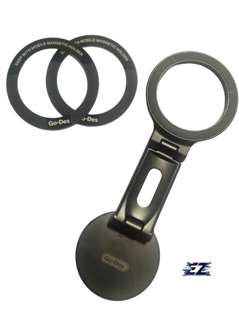 ELTRAZONE Magnetic Mobile Holder – Black Car Phone Mount for Secure and Convenient Use - Image 3