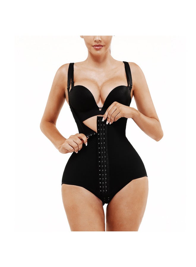 European And American Plus Size Tight-breasted Body Shaper Tunic Belly-tinting Hip-lifting Body Tunic