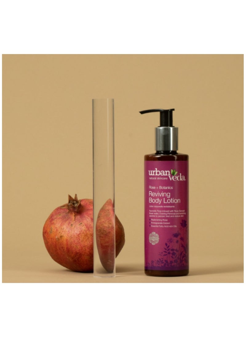 urban Veda Reviving Rose & Vitamin E Collagen Boosting Body Lotion 250ml  - Image 3