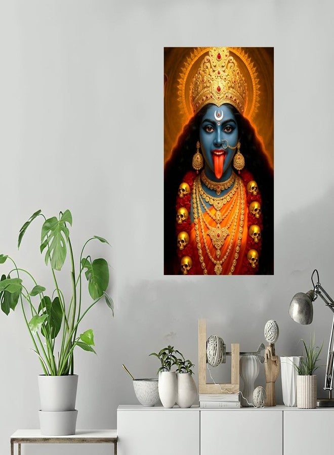 Komstec MATA Kali Wall Sticker for Home, Office & Other Places Poster 12x18 Inch - Image 3