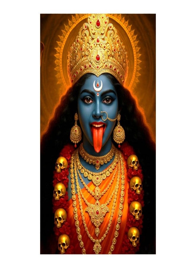 Komstec MATA Kali Wall Sticker for Home, Office & Other Places Poster 12x18 Inch - Image 1