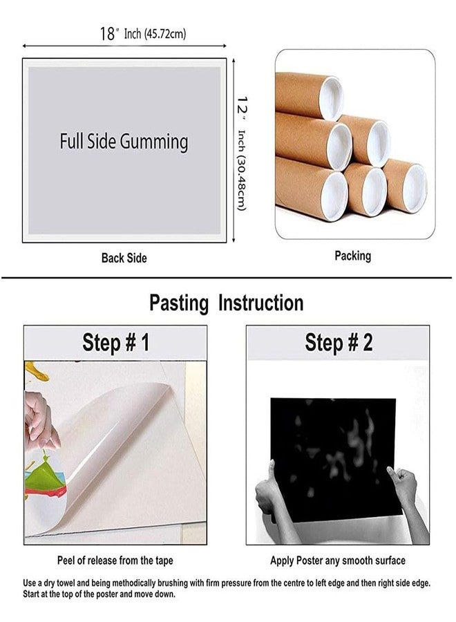Komstec MATA Kali Wall Sticker for Home, Office & Other Places Poster 12x18 Inch - Image 4