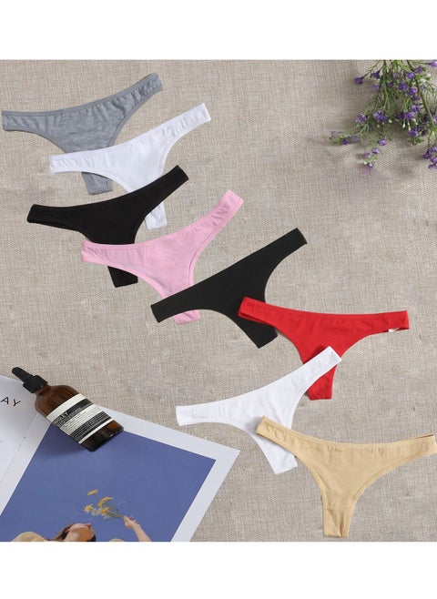 Mesery Bundle OF (8) Cotton Panties