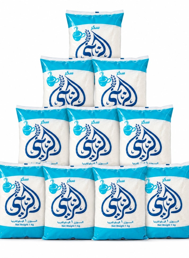 El Zeiny White Sugar - 10 x 1kg Value Bundle - Image 1