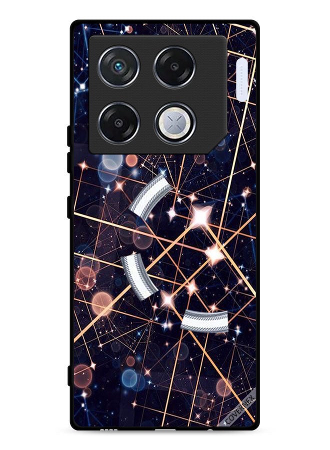 Covernex Infinix GT 20 Pro 5G Protective Case Cover Pattern Of Lighting Curves - Image 1