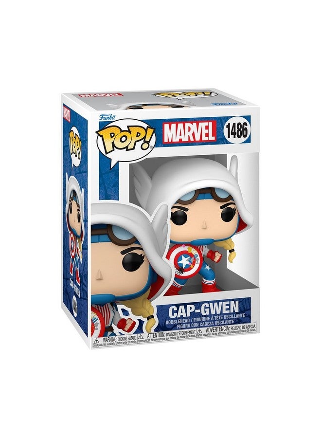 Funko Funko Pop! Marvel: Spider-Gwen: Gwenverse - Cap-Gwen  - Image 1