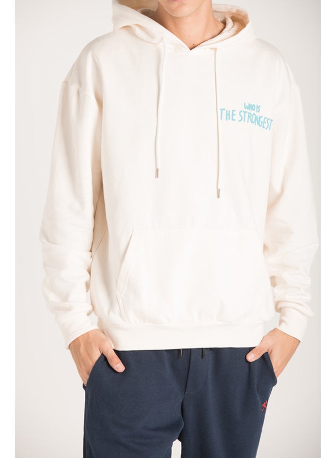 Marco Bergamo OVERSIZE SWEATSHIRT WITH PRINT - Image 1