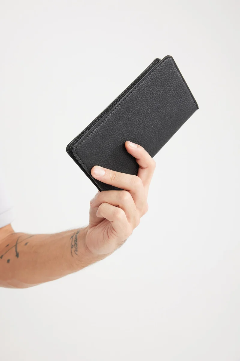 Defacto Man Faux Leather Wallets