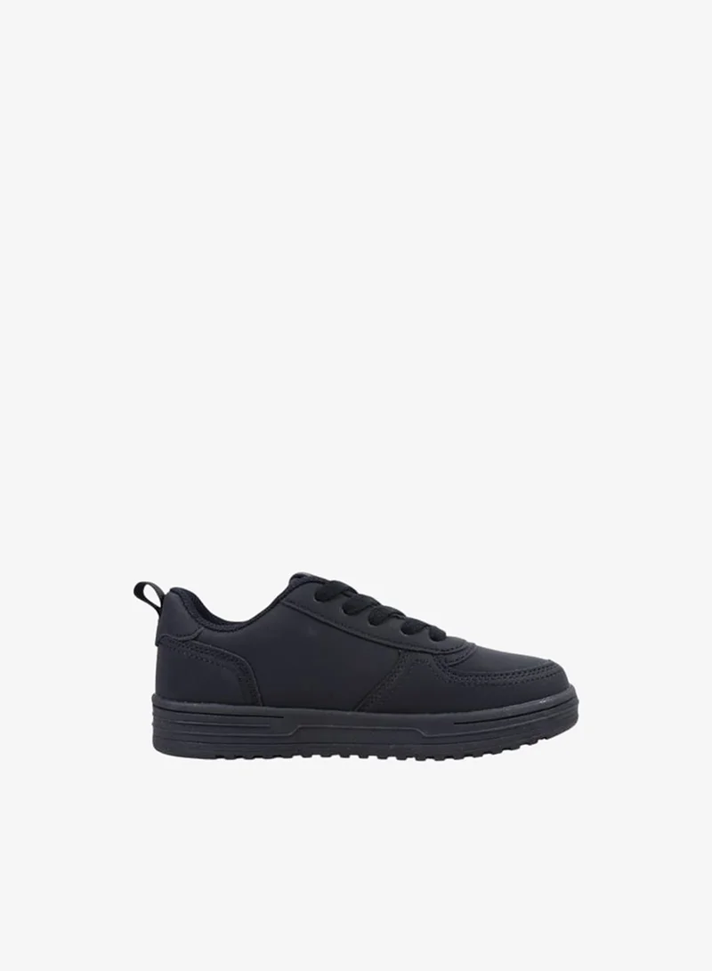 GAP Boys' Panelled Sneakers with Lace-Up Closure - BOSTON III