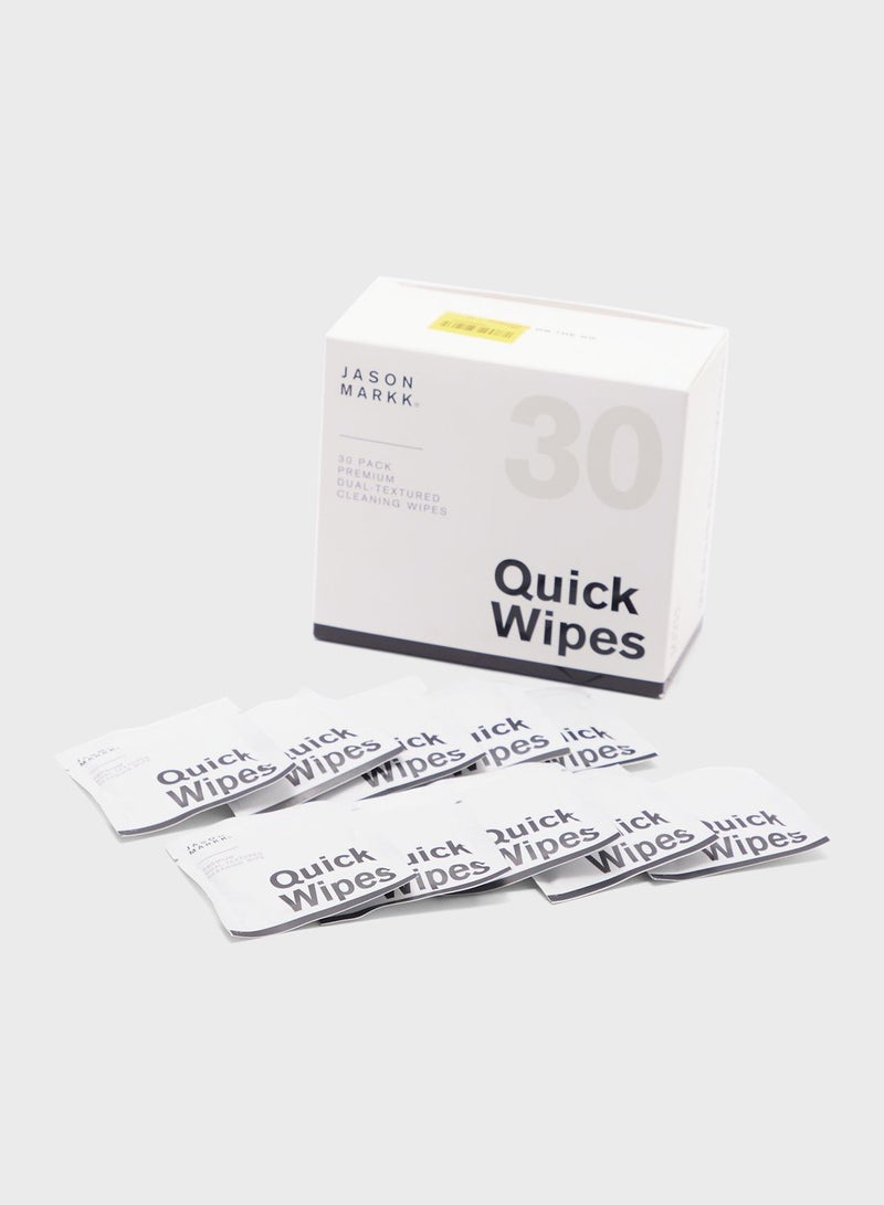 Jason Markk Quick Wipes Box Of 30 - Image 1