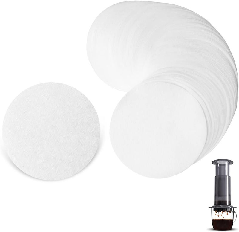 Proxima Direct 400 PCS Paper Filter Compatible with Aeropress All Coffee and Espresso Makers, Vegan Non Bleached Natural Paper Micro-Filters - Image 1