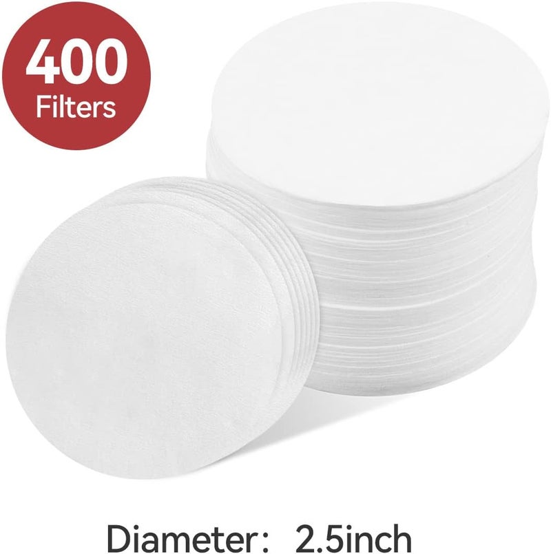 Proxima Direct 400 PCS Paper Filter Compatible with Aeropress All Coffee and Espresso Makers, Vegan Non Bleached Natural Paper Micro-Filters - Image 2