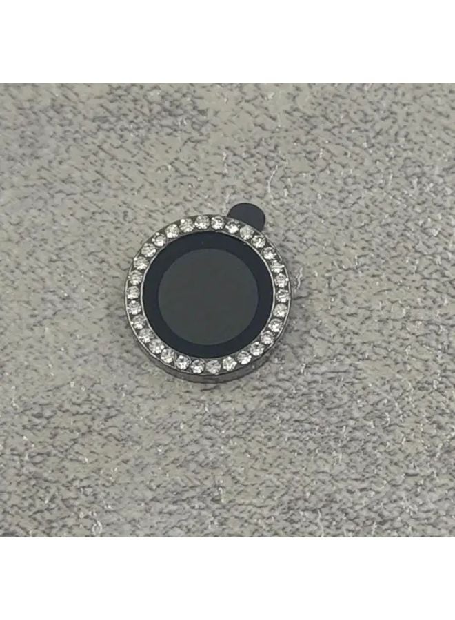 6 قطع واقي عدسات لامع من الزجاج المقسى الفضي لهاتف آيفون 13 و13 ميني - Image 1