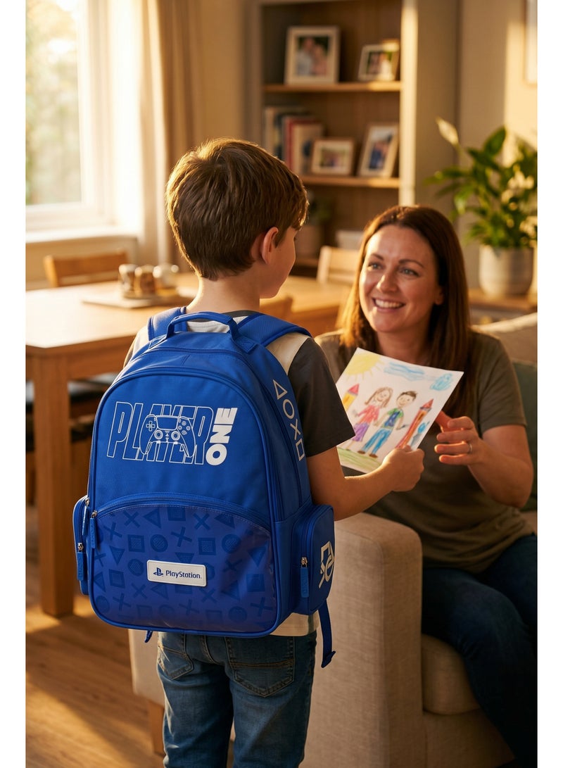 Sony  Playstation  Backpack 18" | School Backpack | Water Resistant | Everyday School Bag - Image 2