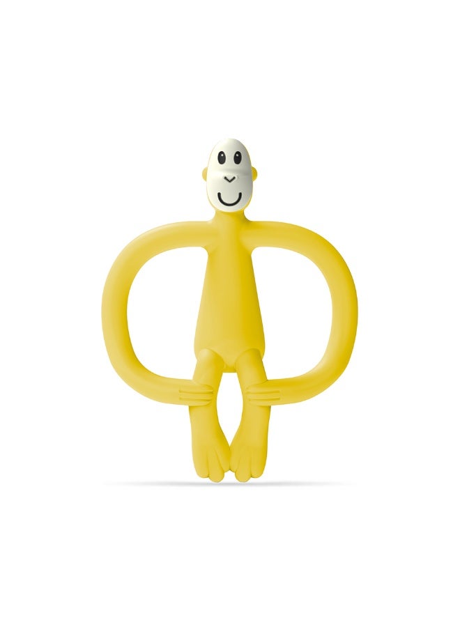 MATCHSTICK MONKEY Teether No Tail Yellow - Image 1