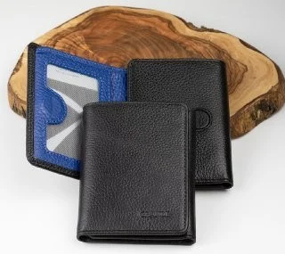 Grande 1414 Genuine Leather Magnetic Men's Wallet