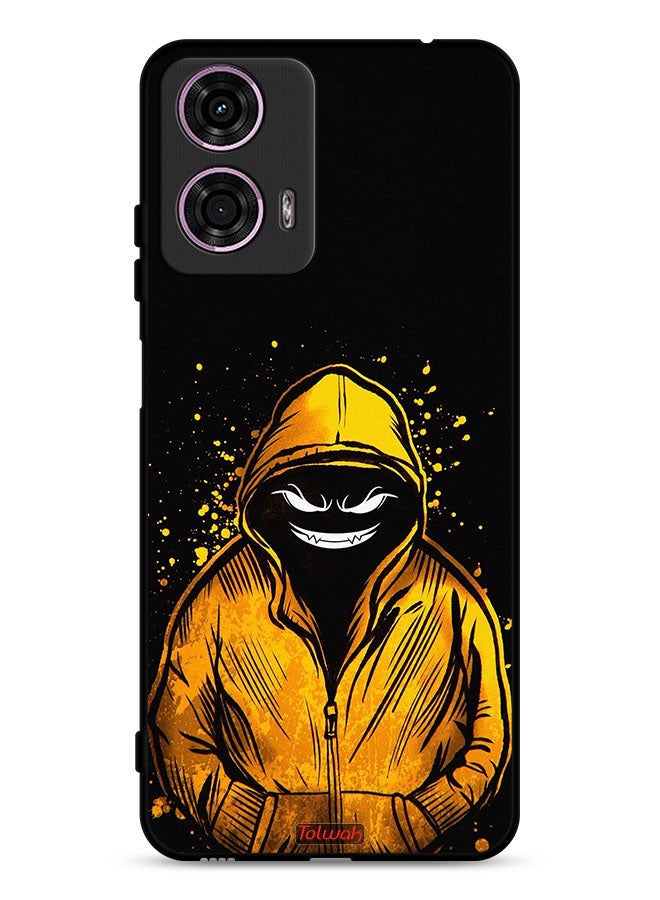 Tolwak Motorola Moto G24 4G Protective Case Cover Marshmallow Boy Art - Image 1