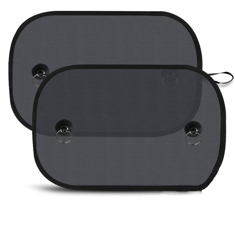 KASTWAVE Car Window Shades for Baby Car Sun Shade 2 Pack Universal Baby Window Shade Sun Shade Cover Block UV Rays Sun Glare Heat Best for Baby Kids and Pets Protection